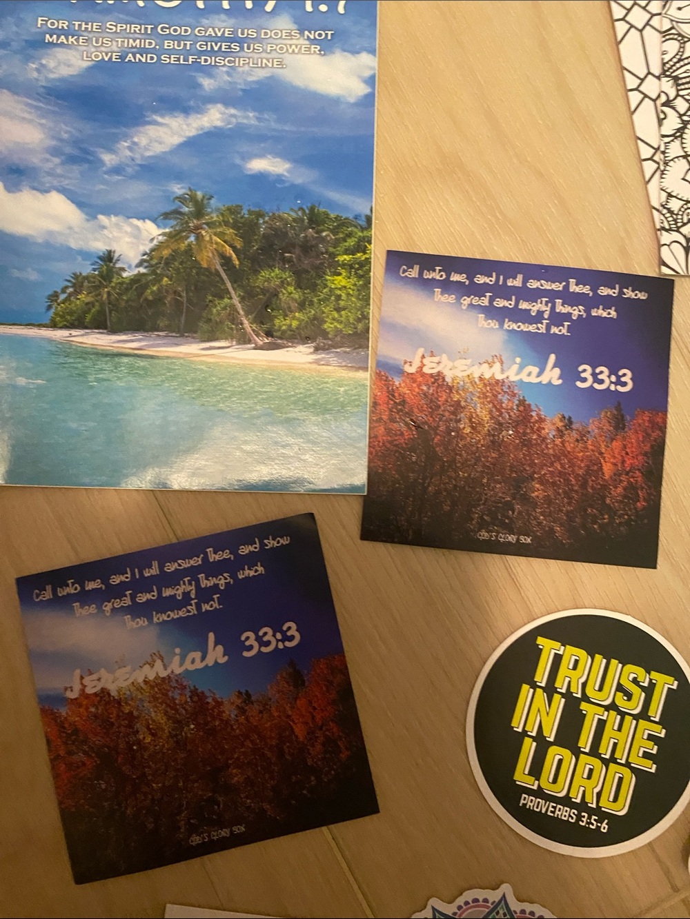 Religious Sticker & Coloring Card Assortment - Purple Cross, Faith & Scripture - Picture 6 of 7